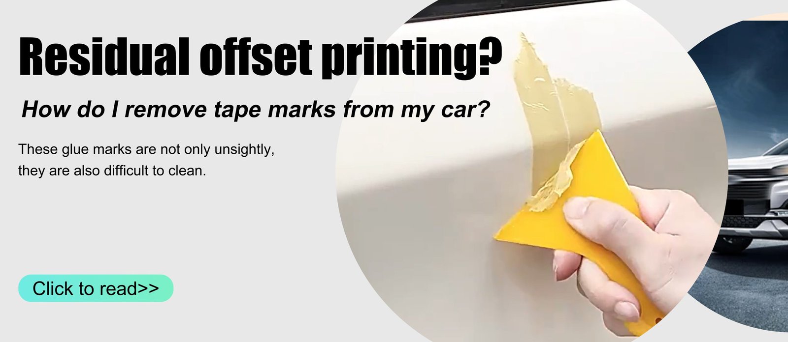 How to Remove Tape Residue from Your Car?