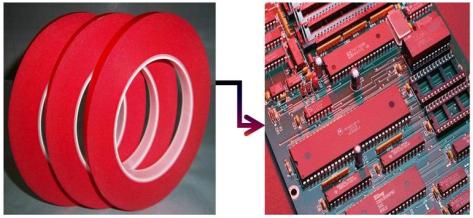 High temperature industry masking tape