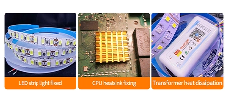 High-performance thermally conductive tape