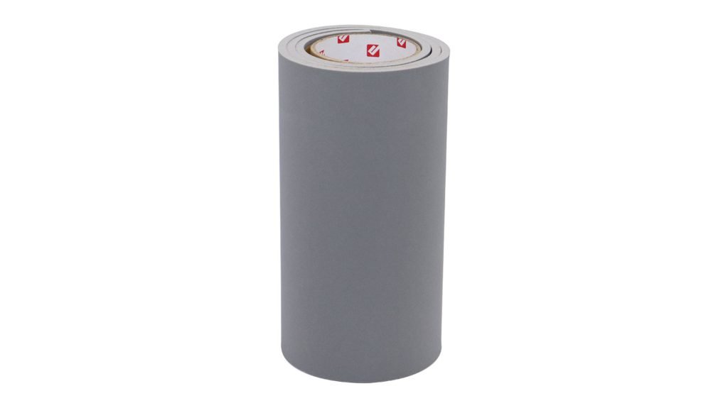 Foamed silicone foam